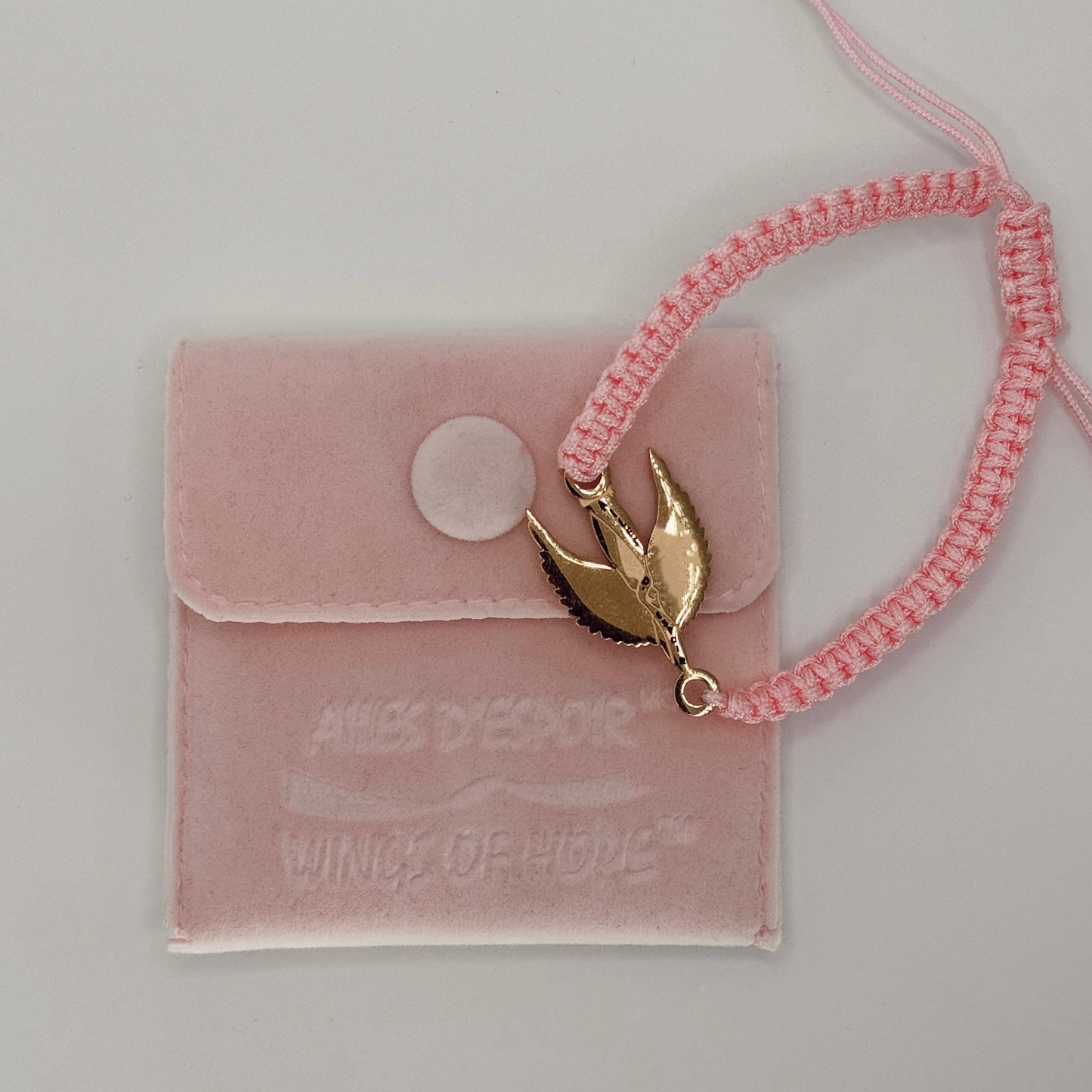 Caring PINK Charm Bracelet