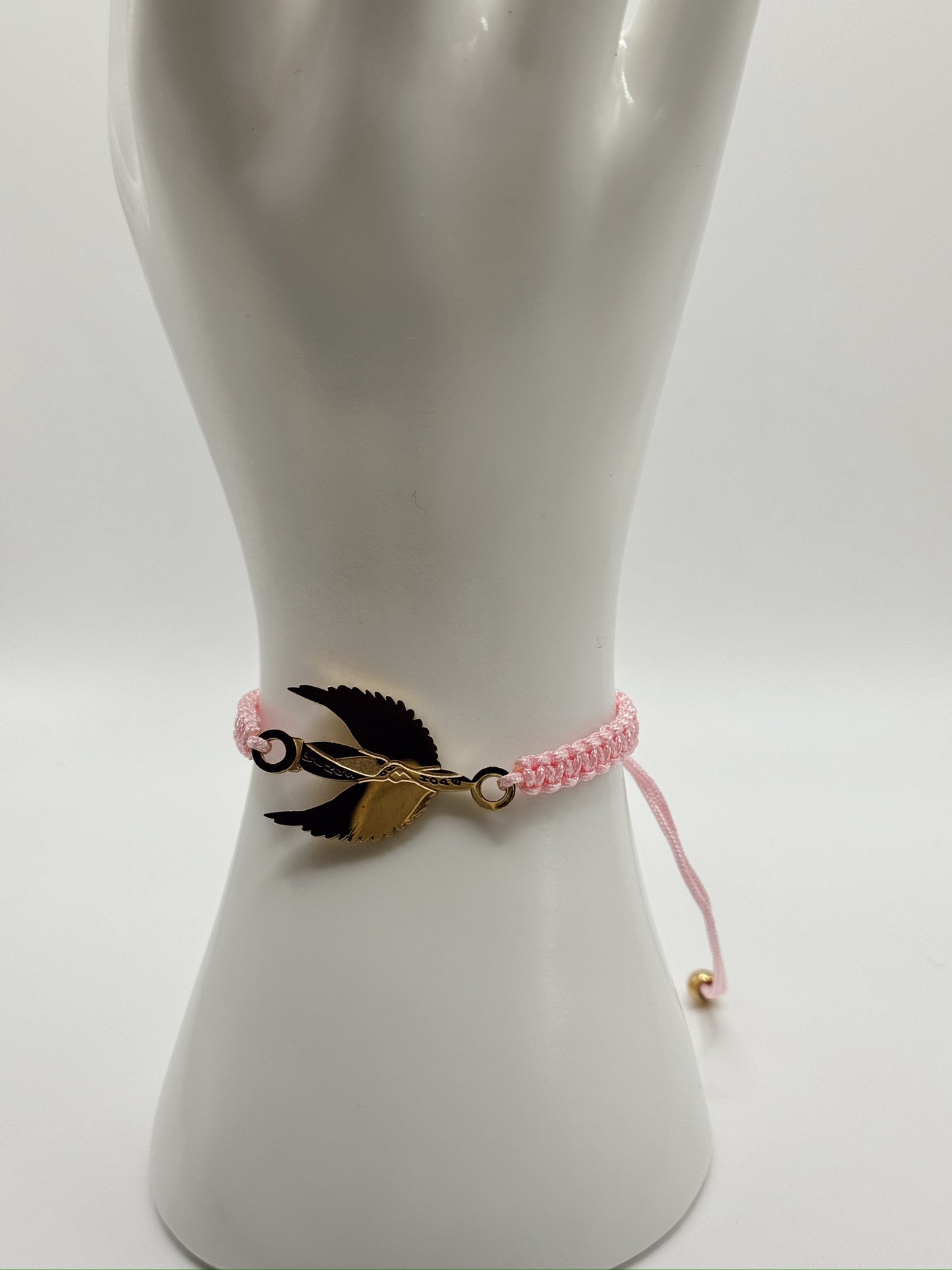 Caring PINK Charm Bracelet